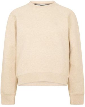 BOSS Evreni Short Sleeve Crew Sweatshirt - Natural