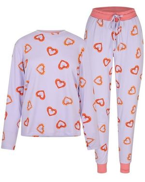 Chelsea Peers Classic Pyjama Set - Pink