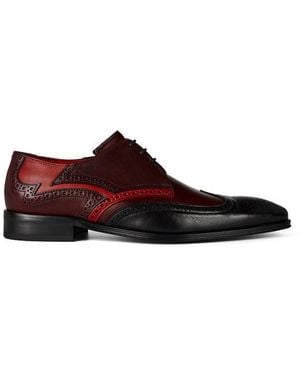 Jeffery West Scarface Three-Tone Leather Brogues - Brown