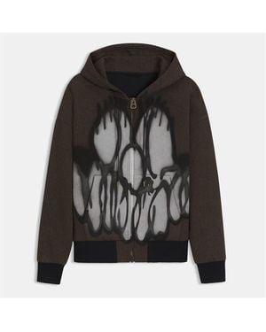 Hugo x RB X Vcarb By Slawn Full Zip Hoodie - Grey