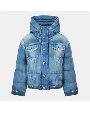 Acne Studios Omenta Bomber Jacket - Blue