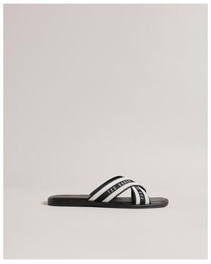 Ted Baker Flat Sandal - Black