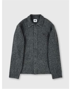 Pretty Green Pg Whittaker Overshirt - Grey