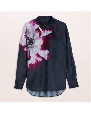 Ted Baker Ted Orrin Shirt Ld44 - Purple