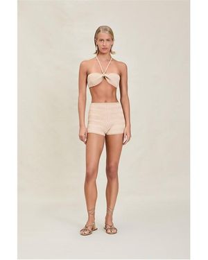 Devon Windsor Grazia Knit Short - Natural