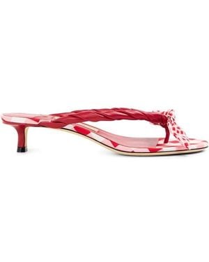Jimmy Choo Flip Flops - Red