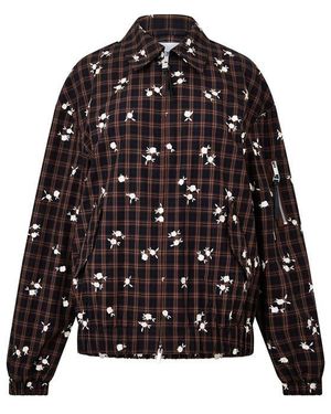 Ganni Dyed Bomber Jacket - Black