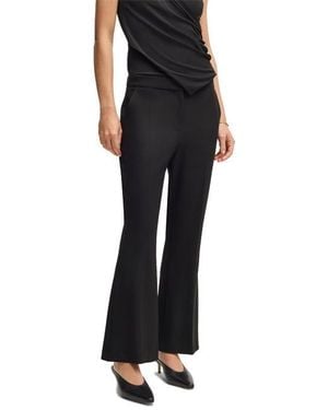 BOSS Timasa1 Straight Leg Trousers - Black