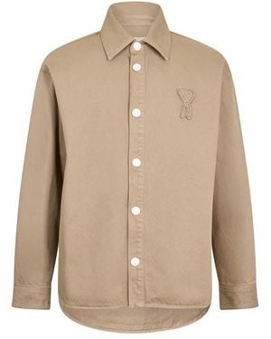 Ami Paris Overshirt - Natural
