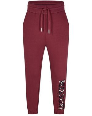 Missoni Logo Jogging Bottoms - Red