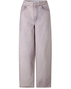 Off-White c/o Virgil Abloh Slim Fit Jeans - Purple