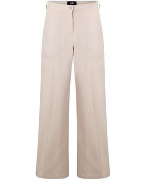 Represent Energy Relaxed Fit Wide Leg Jeans - Natural