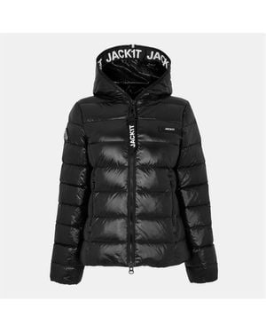 Jacket Racer Insulated Medium Puffer Jacket - Black