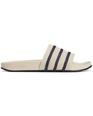 adidas Originals By Wales Bonner Adilette Slides - White