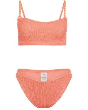 Hunza G Phoebe Bikini Set - Orange