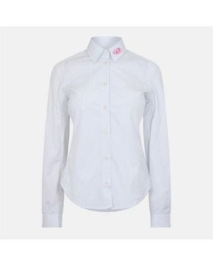 DIESEL Long-Sleeve Plain Shirt - Blue