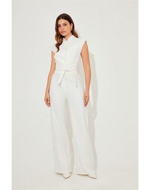 Odd Muse Jumpsuit - White