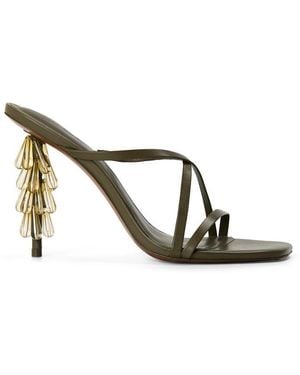 Cult Gaia Sage Heeled Sandals - Metallic