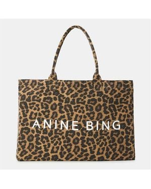 Anine Bing Tote Bag - Brown