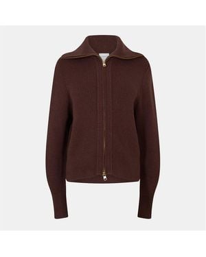Varley Enrico Soft Lightweight Relaxed Fit Cardigan - Brown