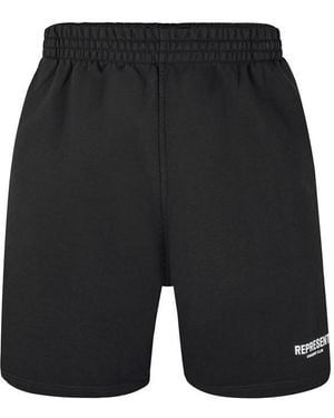 Represent Owners Club Relaxed Fit Shorts - Black