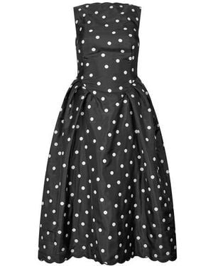 Stine Goya Volum A Line Dress - Black