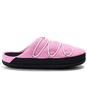 Moon Boot Soft Flat Mules - Pink