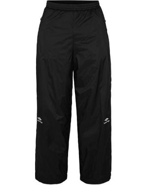 Balenciaga Bal Ski Open Hem Woven Tracksuit Joggers - Blue