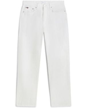 Tommy Hilfiger Straight Leg Trousers - White