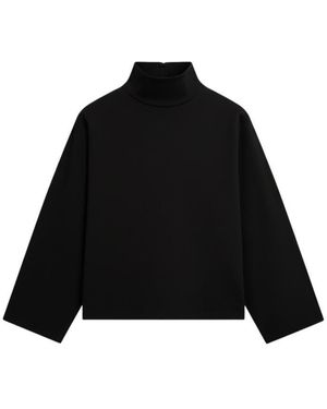 Ted Baker Funnel Neck Sweatshirt - Black