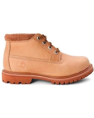 Timberland Nellie Mid Lace Up Waterproof Chukk - Brown