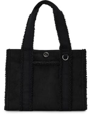 lululemon Llm Shearling Tote Ld61 - Black