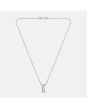 BOSS Gents Stainless Steel Candor Necklace - Metallic