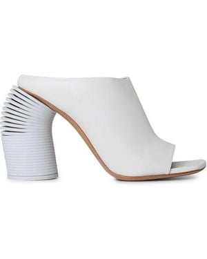 Off-White c/o Virgil Abloh Slinky High Heel Mules - White