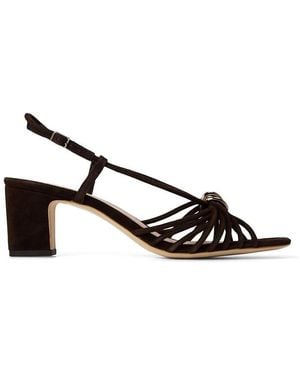 Loeffler Randall Minna 55H Heeled Sandals - Black