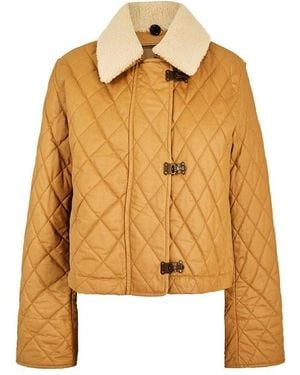 Burberry Burb Howle Quilted Jacket - Metallic