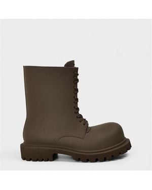 Balenciaga Bal Steroid Boot - Brown