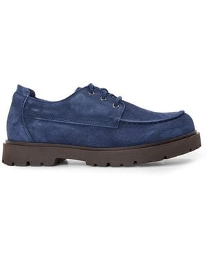 Birkenstock Highwood Moc Derby Shoes - Blue