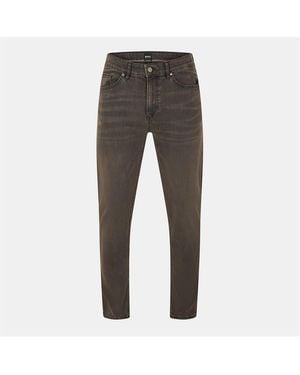 BOSS Taber Slim Fit Jeans - Grey