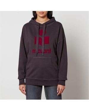 Isabel Marant Mansel Hooded Sweatshirt - Purple