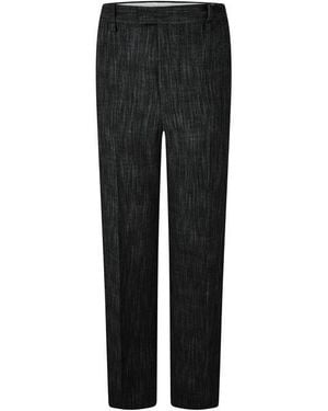 Bottega Veneta Straight Trousers - Black