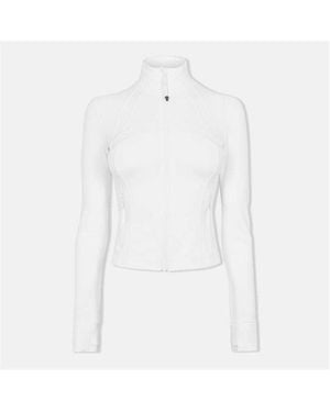 lululemon Nulu Nylon Defined Cropped Jacket - White