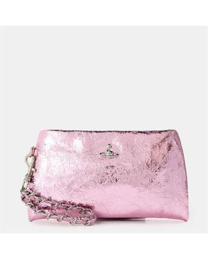 Vivienne Westwood Viv Sadie Clutch Bag - Pink