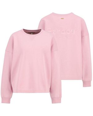 Barbour Rosie Sweatshirt - Pink