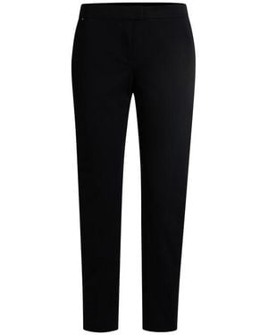 BOSS Tobaluka10 Straight Leg Trousers - Black