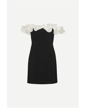 ROTATE BIRGER CHRISTENSEN Derluna Mini Dress - Black
