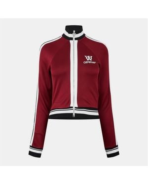 Off-White c/o Virgil Abloh Serena Tracksuit Top - Red