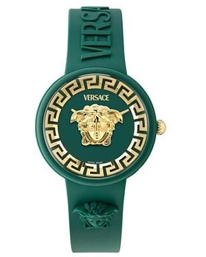 Versace Medusa Pop Quartz Analogue Watch - Green