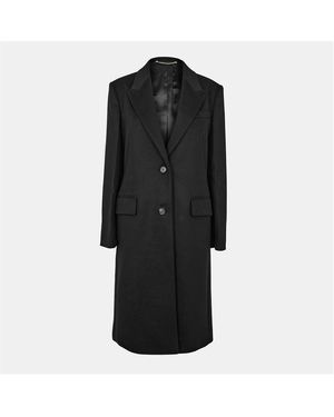 BOSS Classin Tailored Long Overcoat - Black
