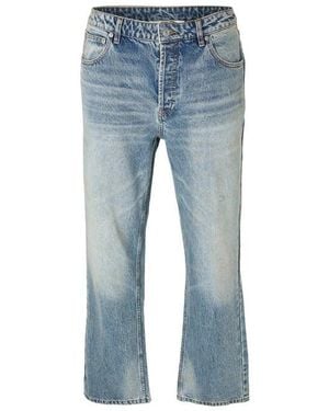 Cole Buxton Straight Leg Jeans - Blue